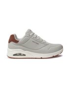 Skechers Мъжки спортни обувки 304123429 - Екокожа - Сив - Сив