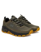 Skechers Мъжки спортни обувки - за трекинг - зелени - екологична кожа