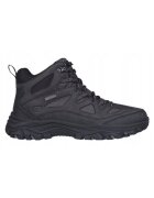 Skechers Мъжки трекинг обувки Естествена кожа - Черни
