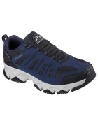 Skechers Мъжки трекинг обувки естествена кожа - тъмносиньо