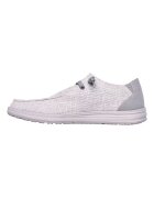 Skechers Мокасини Melson - Nela с меки стелки Сив меланж