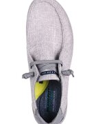 Skechers Мокасини Melson - Nela с меки стелки Сив меланж
