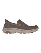 Skechers Мокасини Pollard Wilfred Slip-Ins™ - Сиво-кафяв