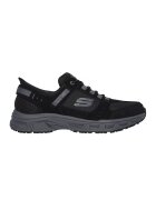 Skechers Мрежести хайкинг обувки Oak Canyon с велур тип Slip-ins - Черен