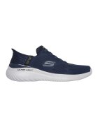 Skechers Мрежести спортни обувки Bounder 2.0 с лого - Бял/Черен