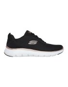 Skechers Мрежести спортни обувки Flex Appeal-Uptake със синтетика - Черен/Розово златисто