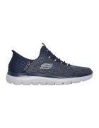 Skechers Мрежести спортни обувки с лого