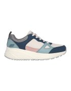 Skechers Мрежести спортни обувки със синтетика - Прашно синьо/Мръснобял