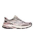 Skechers Мрежести спортни обувки Stamina Sport Slip-Ins с кожа - Прашно розово/Сребрист