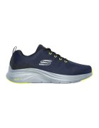 Skechers Мрежести спортни обувки Vapor Foam с лого - Лайм зелено/Тъмносин