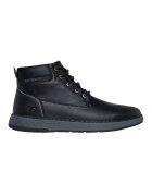 Skechers Непромокаеми боти Garlan Deno от еко кожа Черен