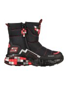 Skechers Непромокаеми боти Mega Craft Cuboforce - Червен - Черен - Червен/Черен/Светло