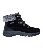 Skechers Непромокаеми боти с еко пух - Черен/Сив