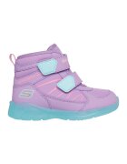 Skechers Непромокаеми боти с LED светлини - Розово/Тъмносин