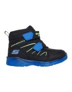 Skechers Непромокаеми боти Spash Beams с LED подметка - Черен/Син