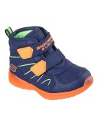 Skechers Непромокаеми боти Spash Beams с LED подметка Оранжев/Тъмносин