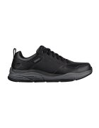 Skechers Непромокаеми кожени спортни обувки Bengao-Hombre с еко кожа - Черен/Tъмносив