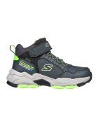 Skechers Непромокаеми спортни обувки Drollix-Ventureru - Въглен сиво/Лайм зелено