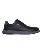 Skechers Непромокаеми спортно-елегантни обувки от еко кожа Черен