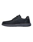 Skechers Непромокаеми спортно-елегантни обувки от еко кожа Черен