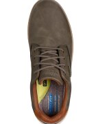Skechers Непромокаеми спортно-елегантни обувки от еко кожа Каки