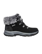 Skechers Непромокаеми велурени боти Trego Falls Finest - Черен/Сив