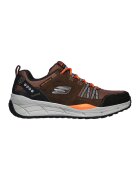 Skechers Обувки Equalizer 4.0 за трекинг с велур - Черен/Кафяв/Оранжев
