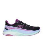 Skechers Омекотени текстилни обувки Max за бягане - Черен/Фуксия