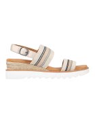 Skechers Сандали Desert Kiss с отворена пета - Черен/Бежов/Розово