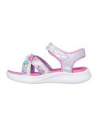 Skechers Сандали Jumpsters с велкро Ледено синьо/Розово
