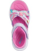 Skechers Сандали Jumpsters с велкро Ледено синьо/Розово