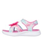 Skechers Сандали Lights-Jumpsters с велкро Пастелносин/Фуксия