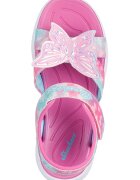 Skechers Сандали Lights-Jumpsters с велкро Пастелносин/Фуксия