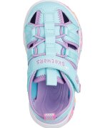 Skechers Сандали Play Scene с велкро Тюркоаз/Розово