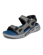 Skechers Сандали с велкро Черен/Tъмносив