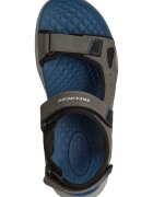 Skechers Сандали с велкро Черен/Tъмносив