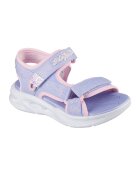 Skechers Сандали с велкро и LED светлини Лавандула