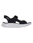 Skechers Сандали Slip-Ins Go Walk Flex Черен