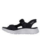 Skechers Сандали Slip-Ins Go Walk Flex Черен