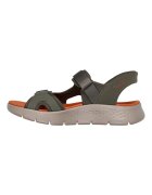 Skechers Сандали Slip-Ins Go Walk Flex Маслинено зелено