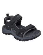 Skechers Сандали Tresman-Hirano с велкро Черен