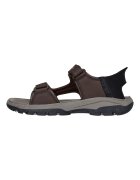 Skechers Сандали Tresmen-Hirano с велкро Канелено кафяво