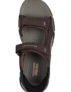 Skechers Сандали Tresmen-Hirano с велкро Канелено кафяво