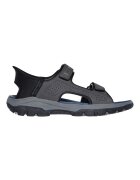 Skechers Сандали Tresmen-Hirano с велкро Въглен сиво