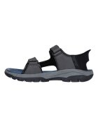Skechers Сандали Tresmen-Hirano с велкро Въглен сиво