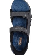 Skechers Сандали Tresmen-Hirano с велкро Въглен сиво