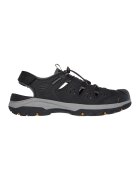 Skechers Сандали Tresmen Menard от еко кожа и текстил - Черен/Кафяв