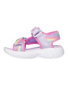Skechers Сандали Unicorn Dreams с велкро и цветен блок Лавандула/Розово