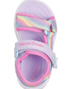 Skechers Сандали Unicorn Dreams с велкро и цветен блок Лавандула/Розово