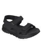 Skechers Сандали Wagner Avalon от еко кожа с велкро Черен